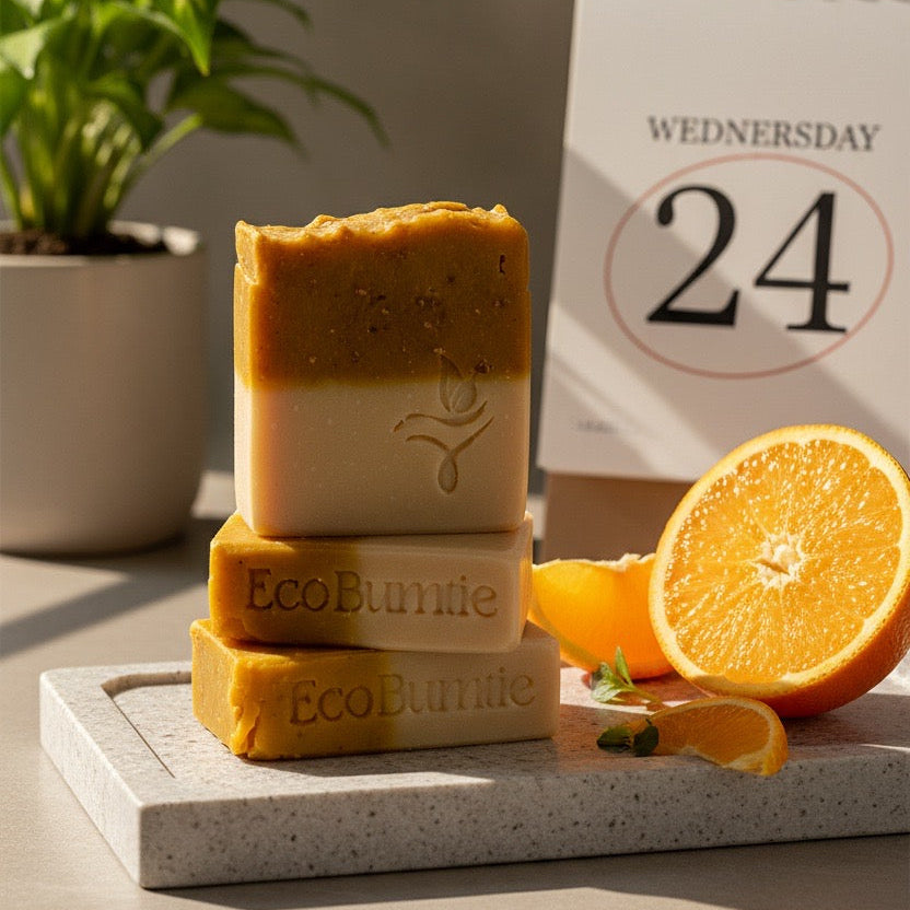SILK & SUN (sweet orange patchouli soap)