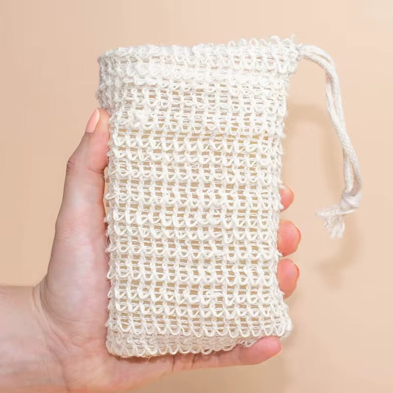 NATURAL SISAL SOAP SAVER BAG