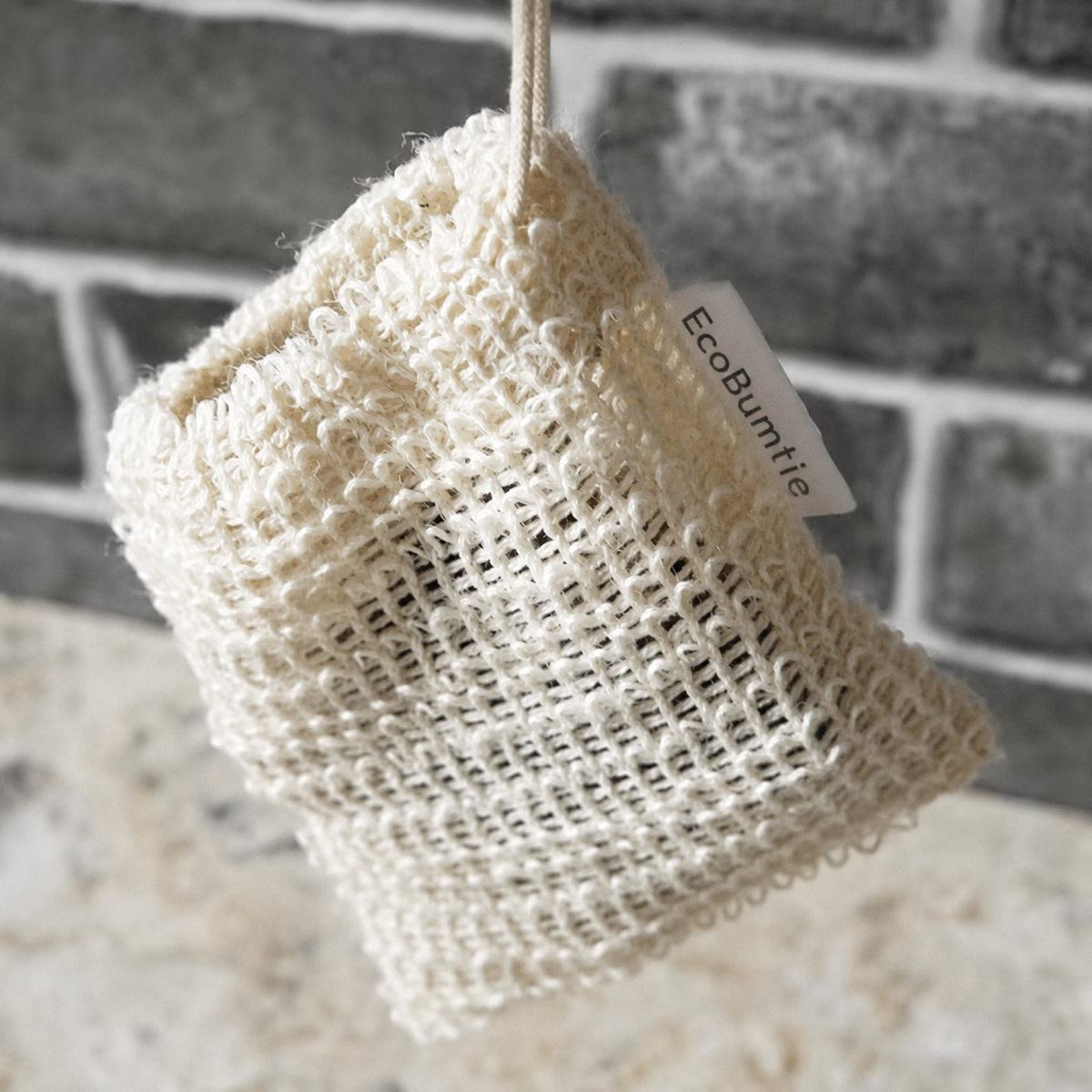 NATURAL SISAL SOAP SAVER BAG