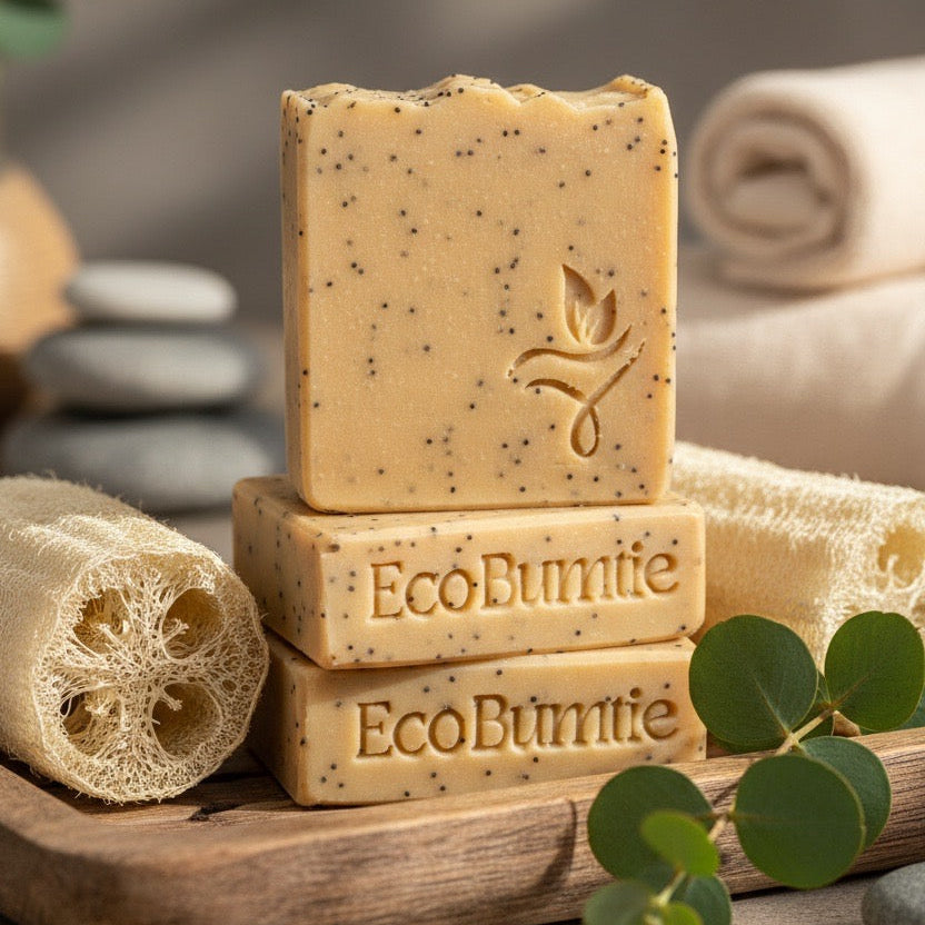 LEMON DEW SCRUB - Exfoliating Lemon Soap